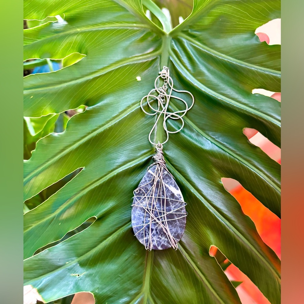 Sodalite necklace